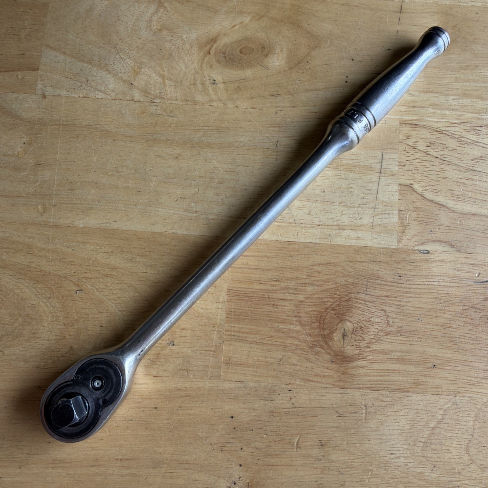 Snap On Tools 10″ Long Ratchet 3/8″ Drive Long Handle FL710B Vtg Made in USA