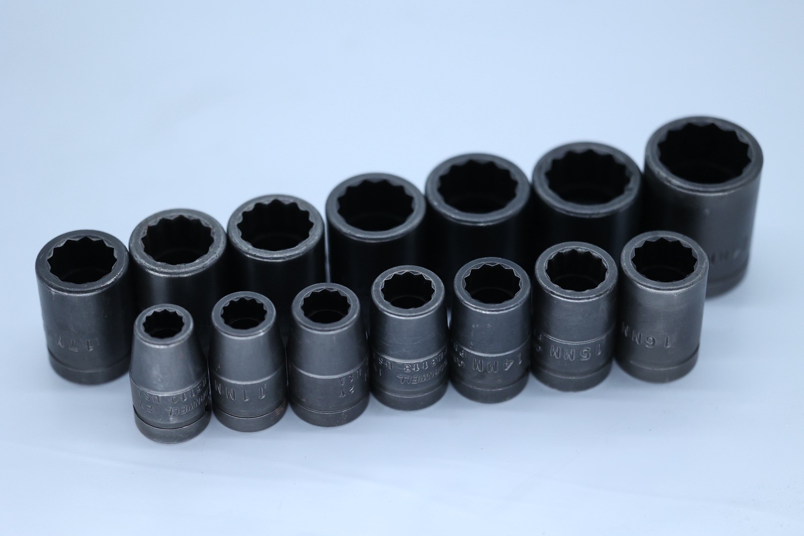 Cornwell USA 1/2″ Drive 14 Piece Metric Shallow Impact Socket Set 12 Point
