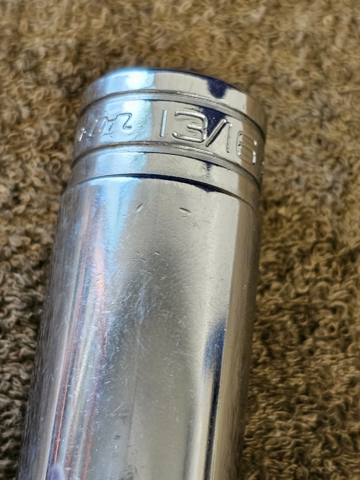 Snap On S261 13/16″ Socket 1/2″ Drive 12 Point SAE USA Deep Well Spark Plug