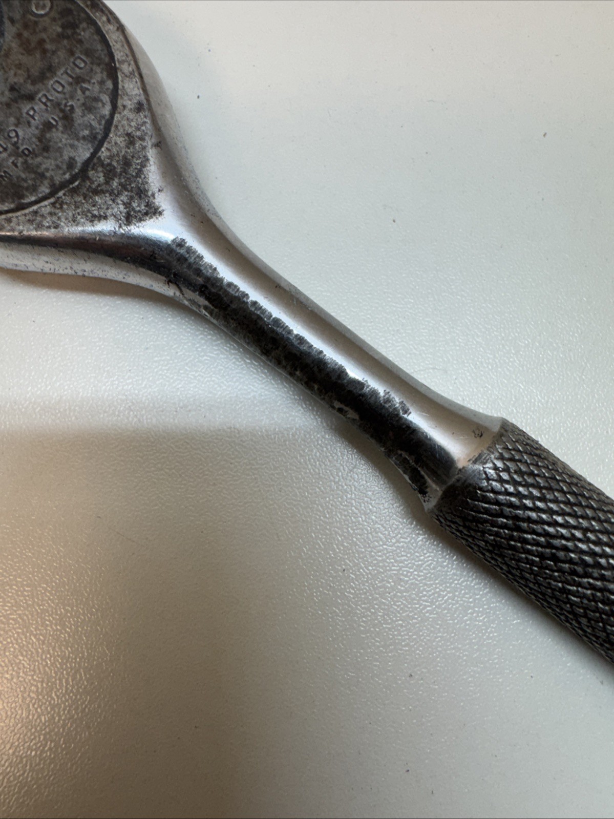 Proto Professional 3/8″ Drive Ratchet Pear Head Ratchet, made USA # 5249 Bin CK