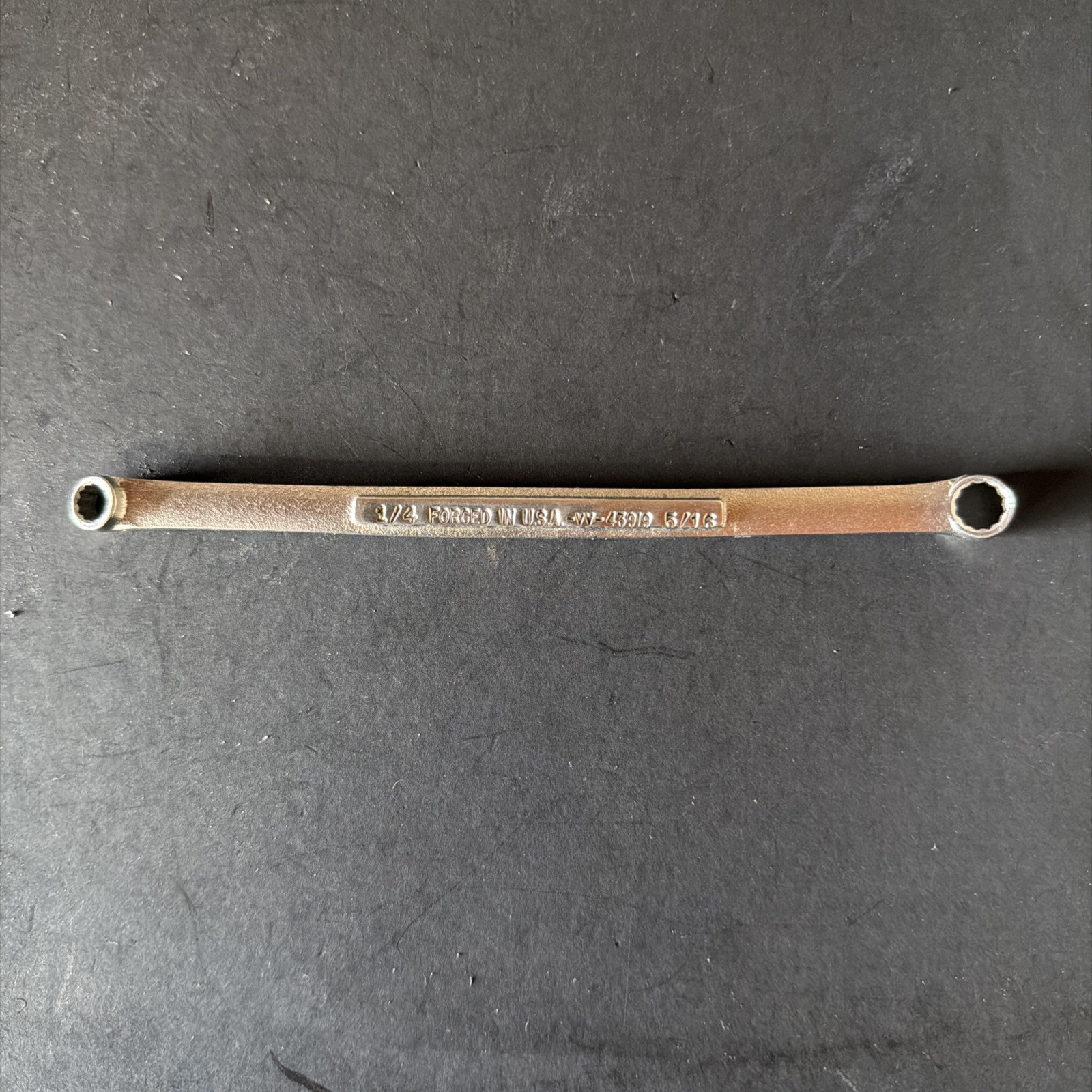 Craftsman 1/4″ x 5/16″ Double Box End Wrench 12 Point VA Series 43919 USA