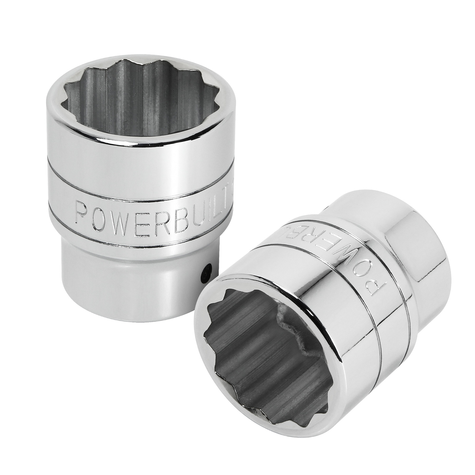 Powerbuilt 3/4 Inch Drive x 1-1/2 Inch 12 Point Shallow Socket – 643210