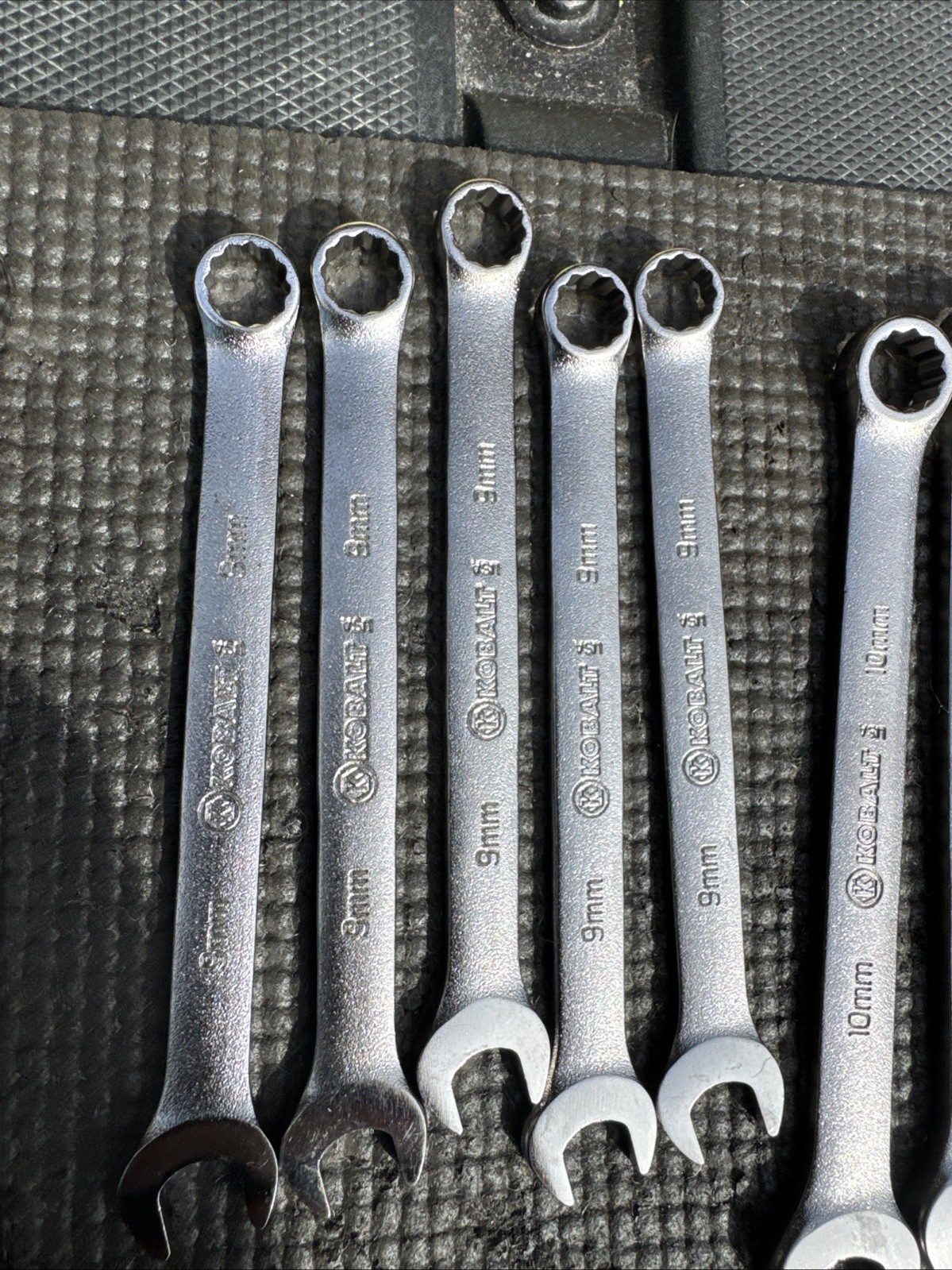 50pc Kobalt Tools USA Wrench Socket Lot Common Sizes! 10mm 12mm 13mm Metric Sae
