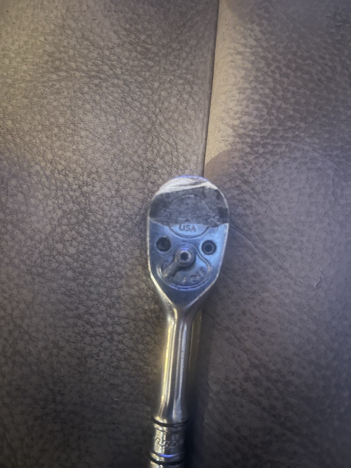 Snap On TM830 1/4” Drive Standard Handle 30 Tooth Ratchet 4.5” Long
