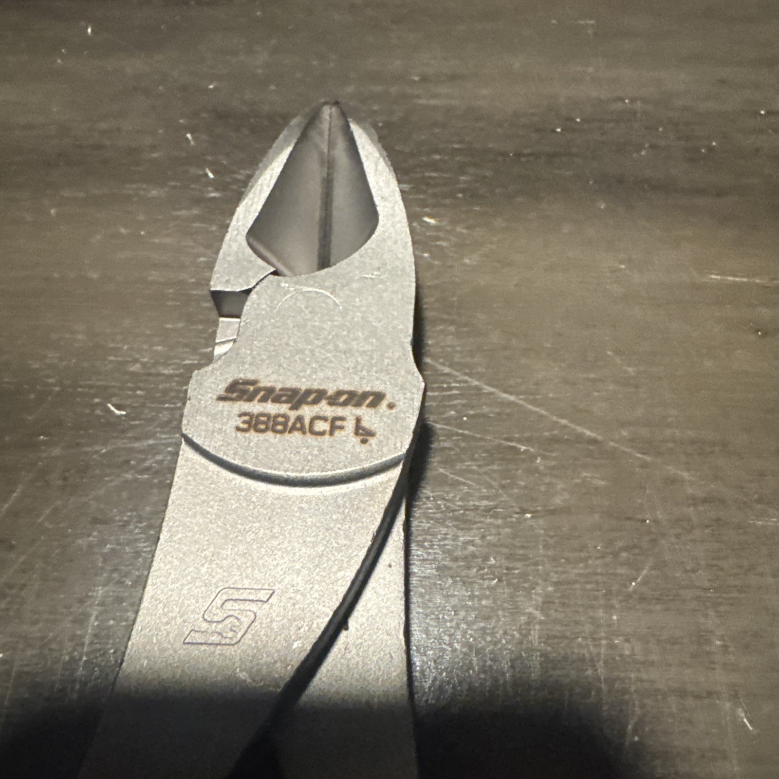Snap-on Tools USA NEW ORANGE Grip 8″ High Leverage Diagonal Cutter Plier 388ACFO