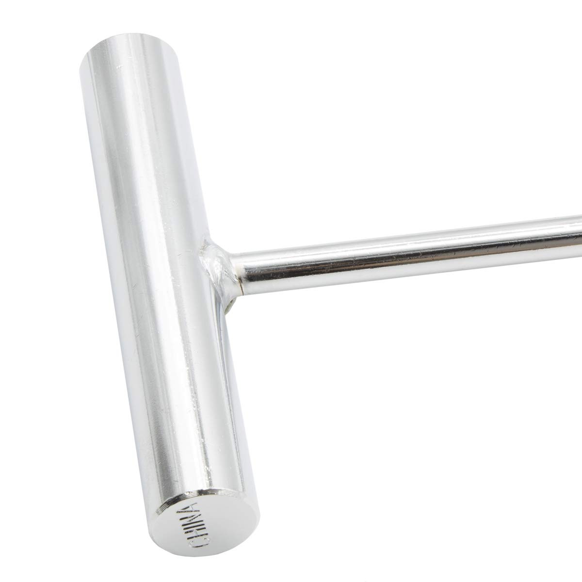36-inch R-7845 Chrome-Plated Steel 5th Wheel Pin Puller for Trailers Silver