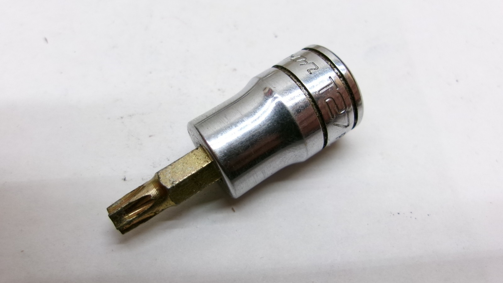 Snap-on tools 3/8″ drive T27 Torx Bit Chrome Socket FTX27E USA Nice!