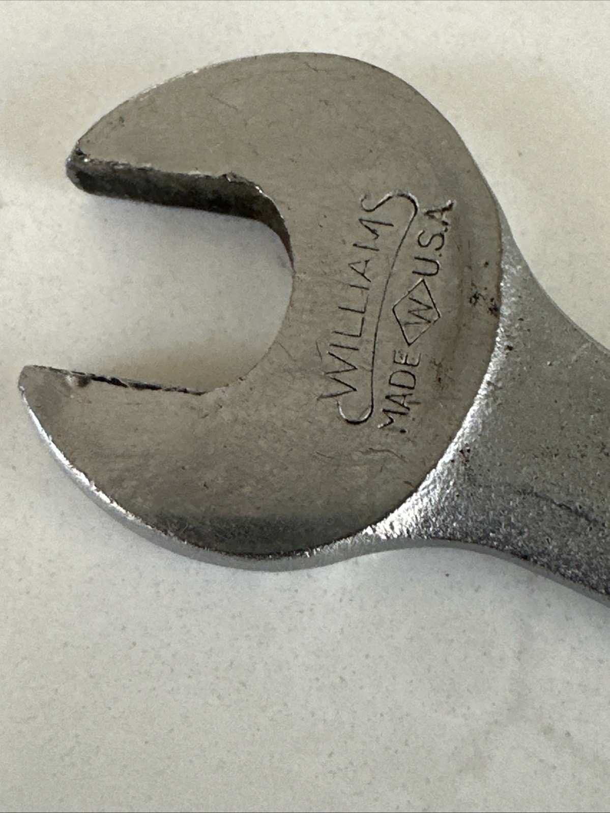 VTG WILLIAMS The SUPERRENCH 1090 OPEN END WRENCH 7/16″ X 1/2″ USA