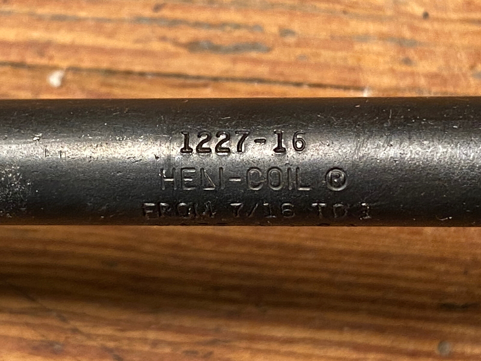HELI-COIL 7/16″ to 1″ Nominal Diam Thread Insert Extracting Tool 1227-16 Tanged