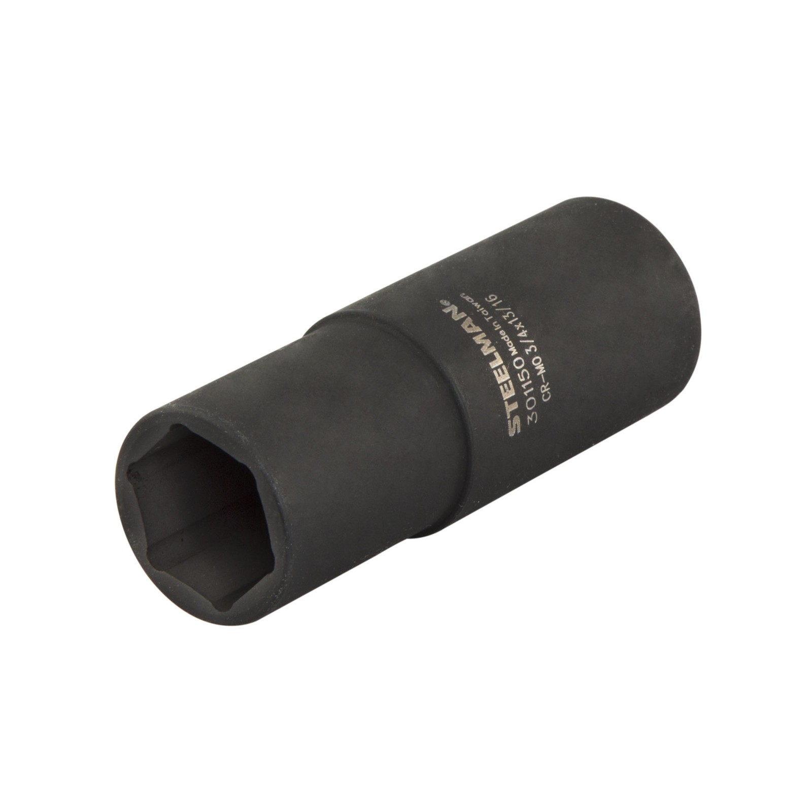 Steelman 1/2in. Drive 3/4 in. x 13/16 in. Dual Sided Flip Impact Socket 301150