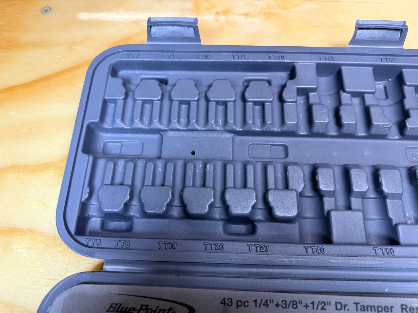 Blue-Point Tools NEW Storage Case for 43pc Torx Bit Socket Set BLPTSSC43PB