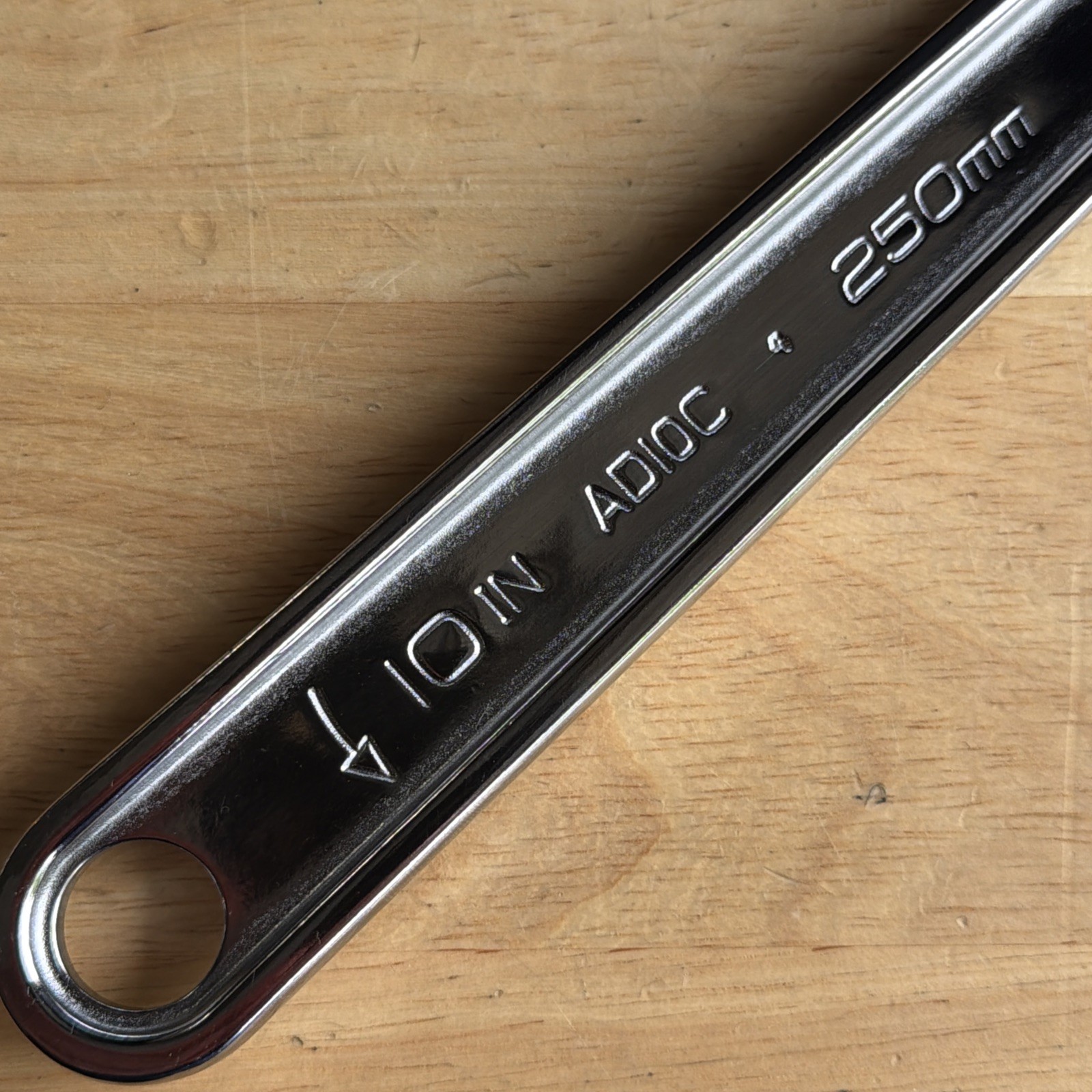 Snap On Tools 10″ Adjustable Wrench 250mm AD10C USA NEW 2024 Date Code