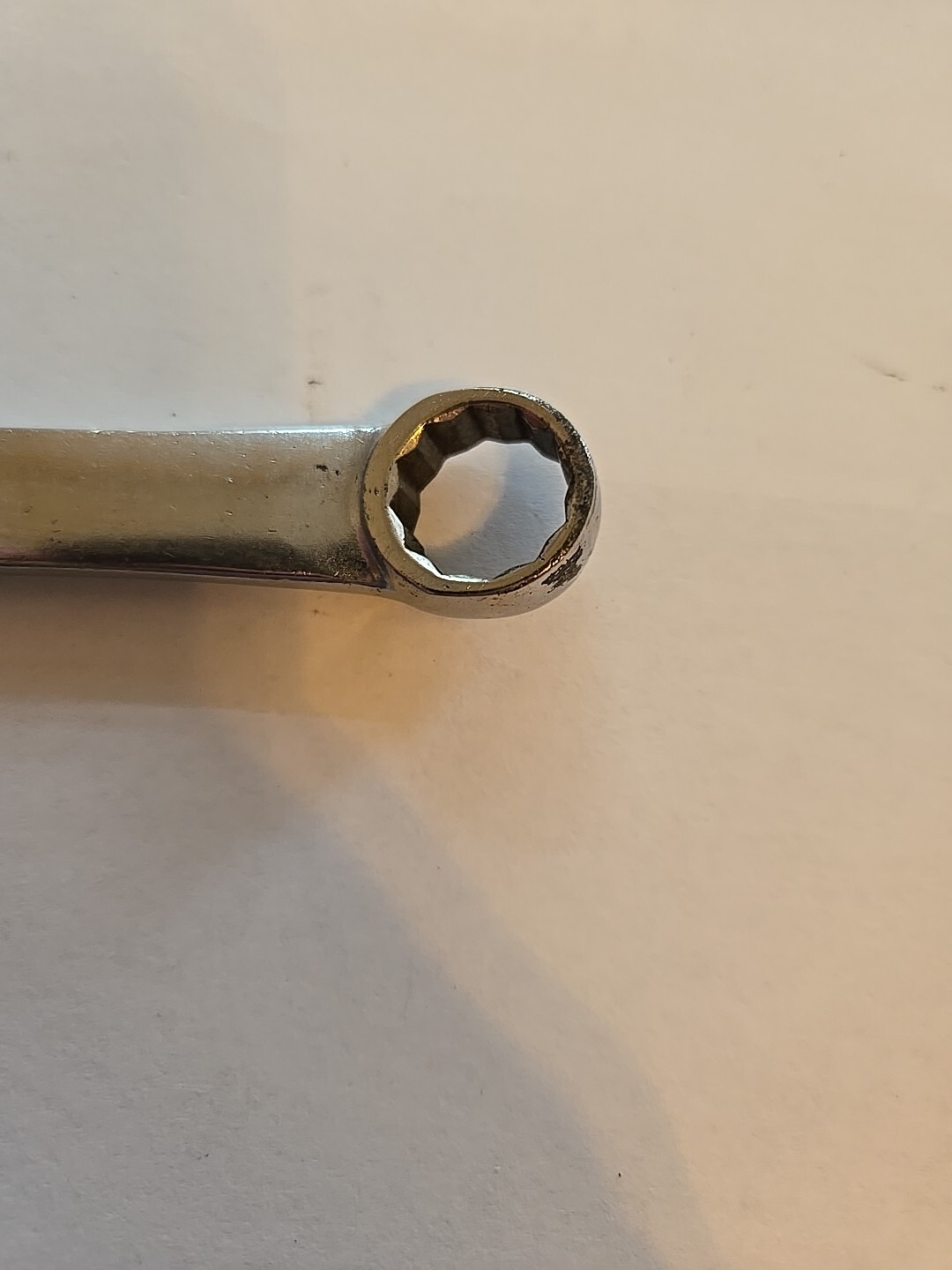 Snap On 9/16″ 12PT Short Chrome Combination Wrench OEX180