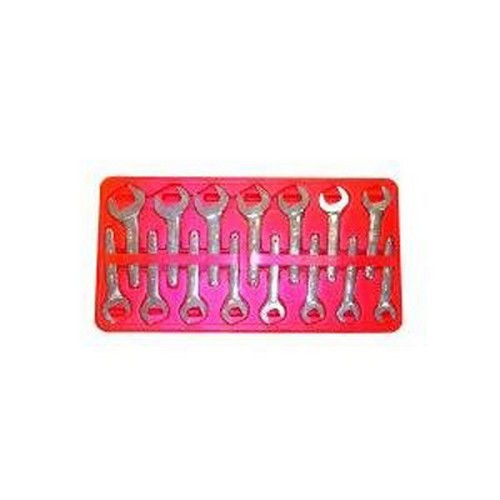 V8 Tools 9215 Thin Open End Service Wrench Set 15pc 3/4″-1-5/8″ Short Handle