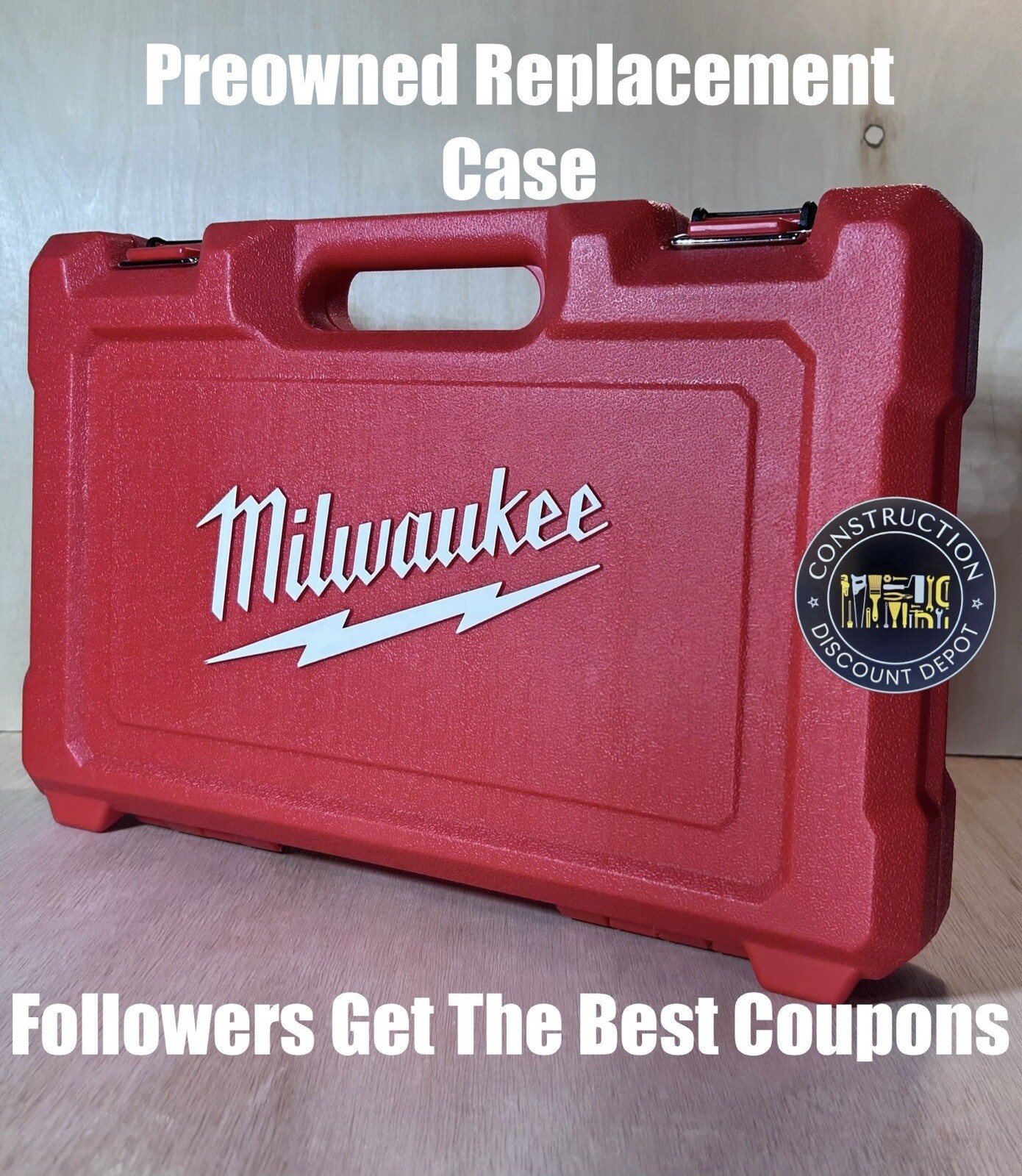 Milwaukee 49-66-7009 3/8″ Impact Socket Set SAE Metric 43pc – Empty Case