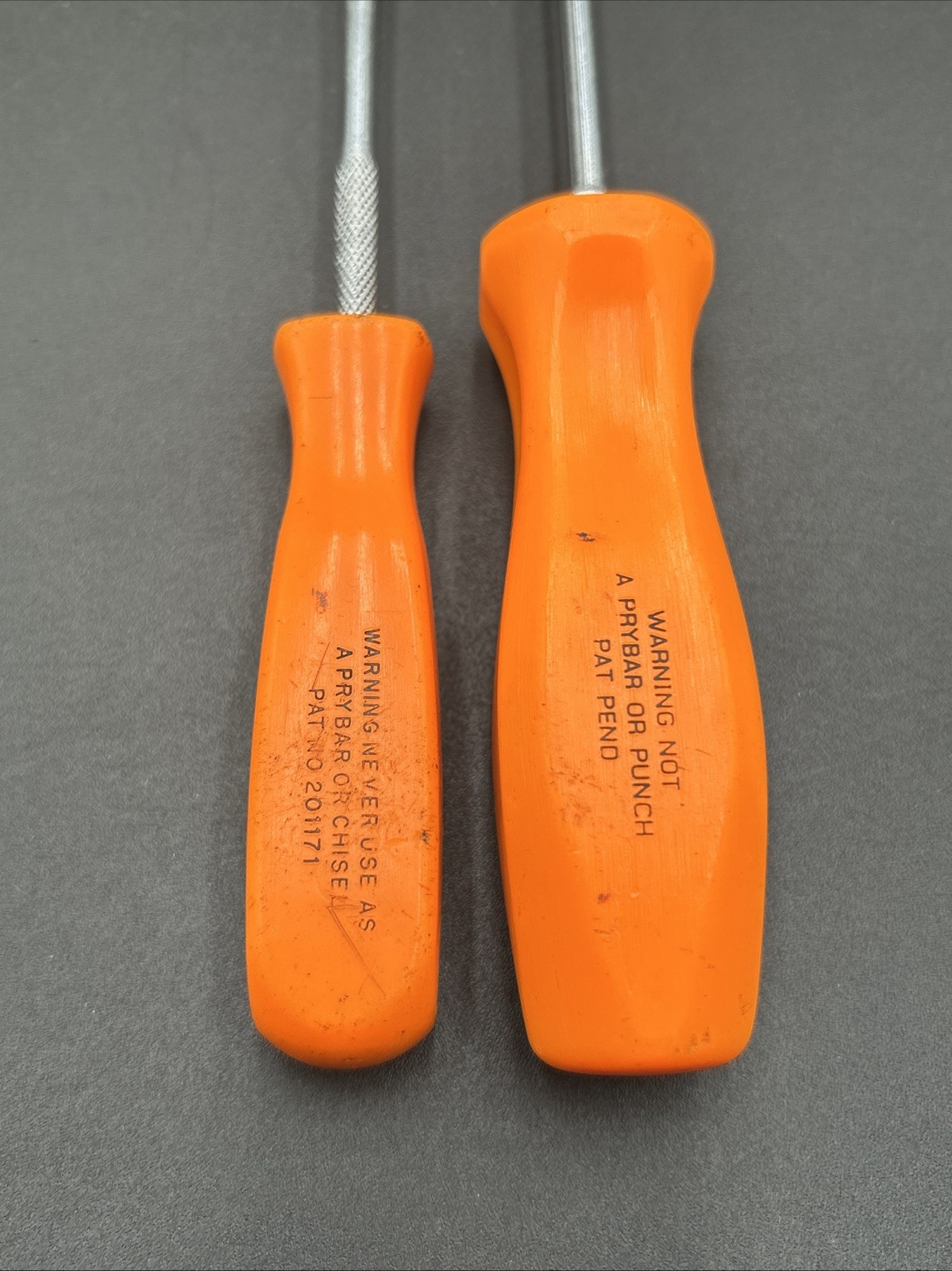 Vintage Snap On Orange Handle Screwdriver SSD143 SDDP31