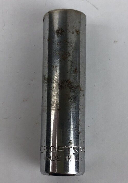 Craftsman 1/2″ 12 Point 3/8″ Drive Deep Socket EE 43312 Made In USA
