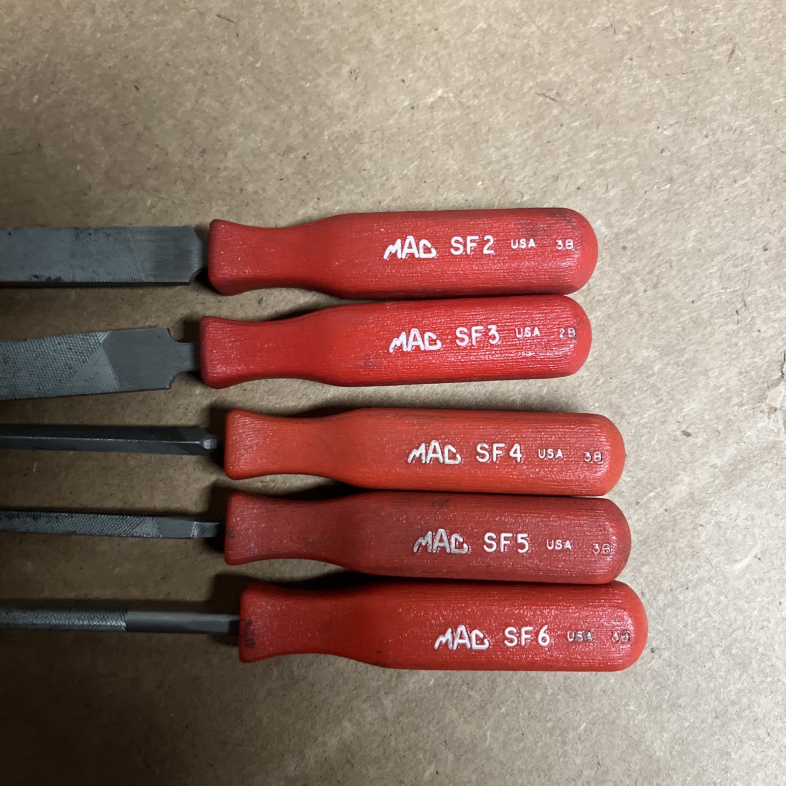 Mac Tools 5 Piece Mini File Set – Comfort Grip – Set No. SMF6 BUY IT NOW