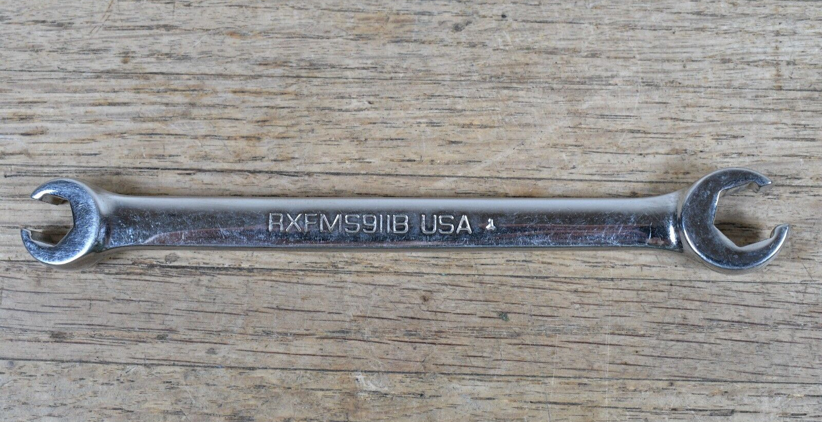Snap-On RXFMS911B Service Line Flare Nut Open End Wrench Metric 9mm 11mm USA