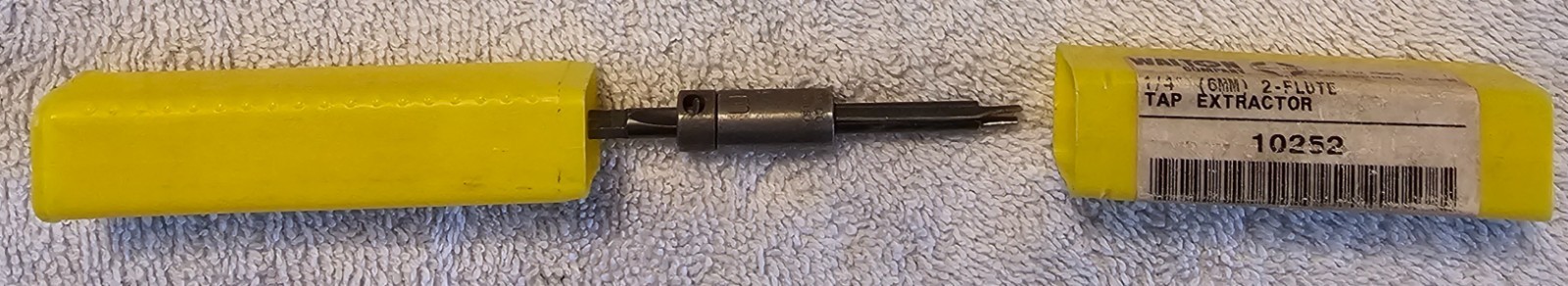 LOT OF 5 WALTON TAP EXTRACTORS #4(3mm), #6(3.4mm), #8(4mm), #10(5mm), 1/4”(6mm)