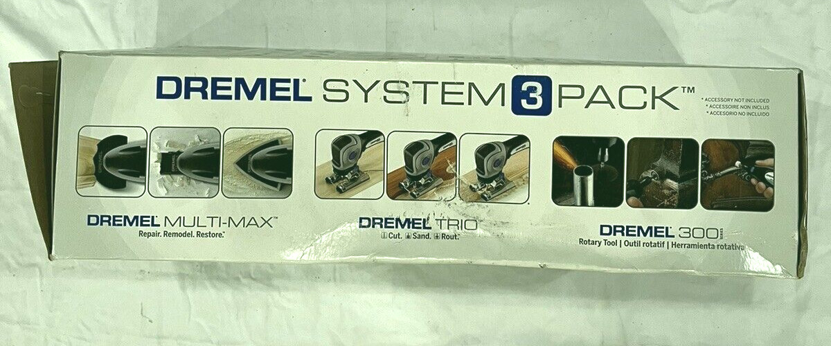🛠️ Kit Dremel Multi-Max 3 Outils + 25 Accessoires & Sac Transport 🎒