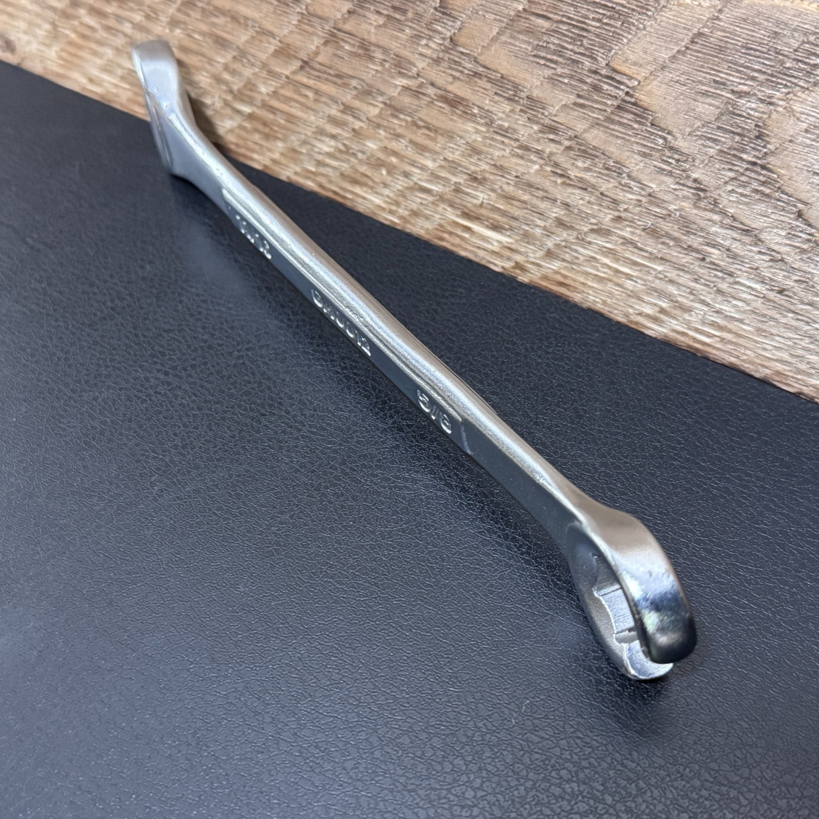 Vintage POWER TORQUE GM0012 Flare Nut Brake Line Wrench 5/8″ 11 /16″ Offset USA