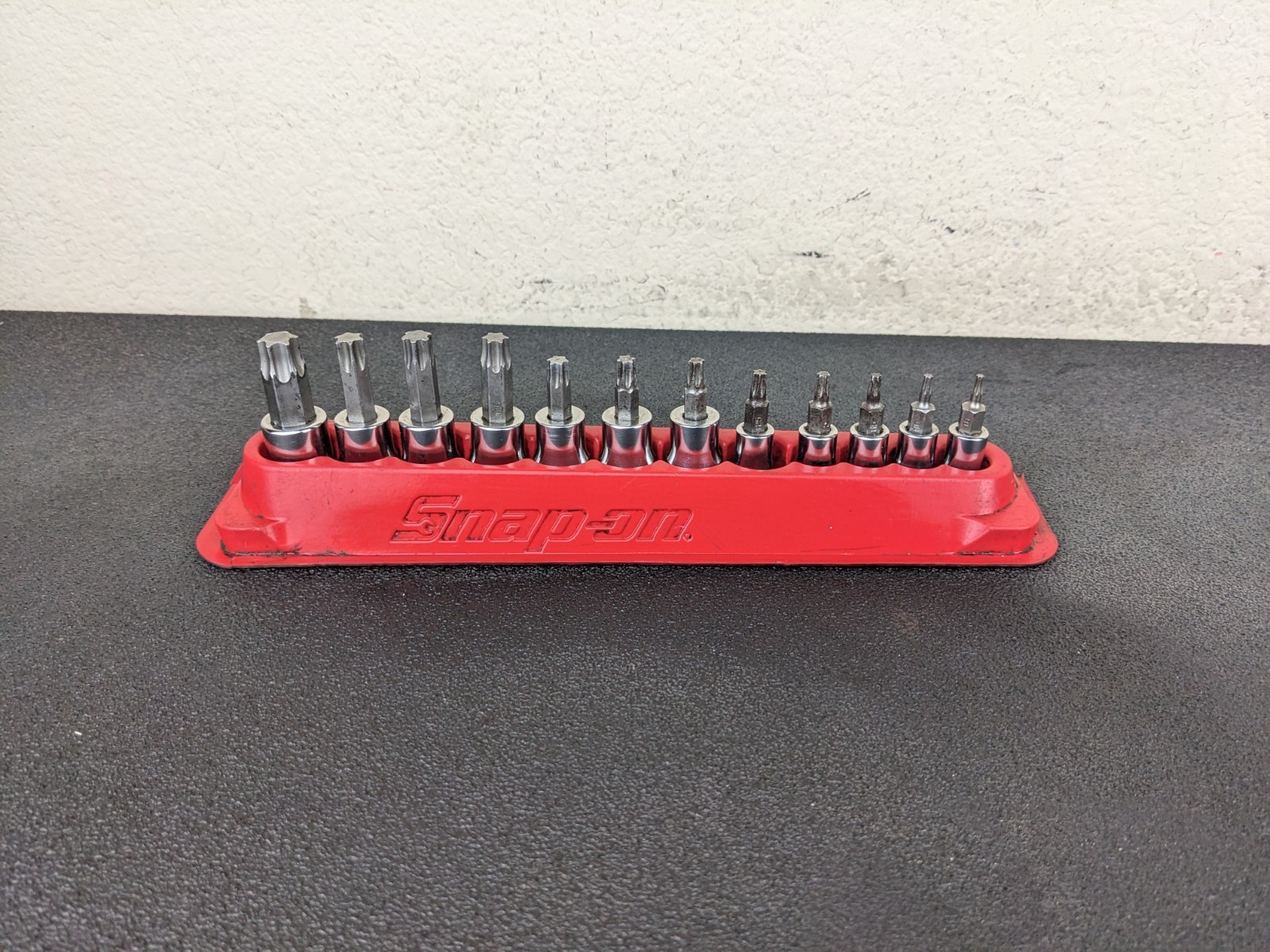 #bp500 Snap-on Tools 12 Pc Combo Drive TORX Bit Socket Set 212EFTXY