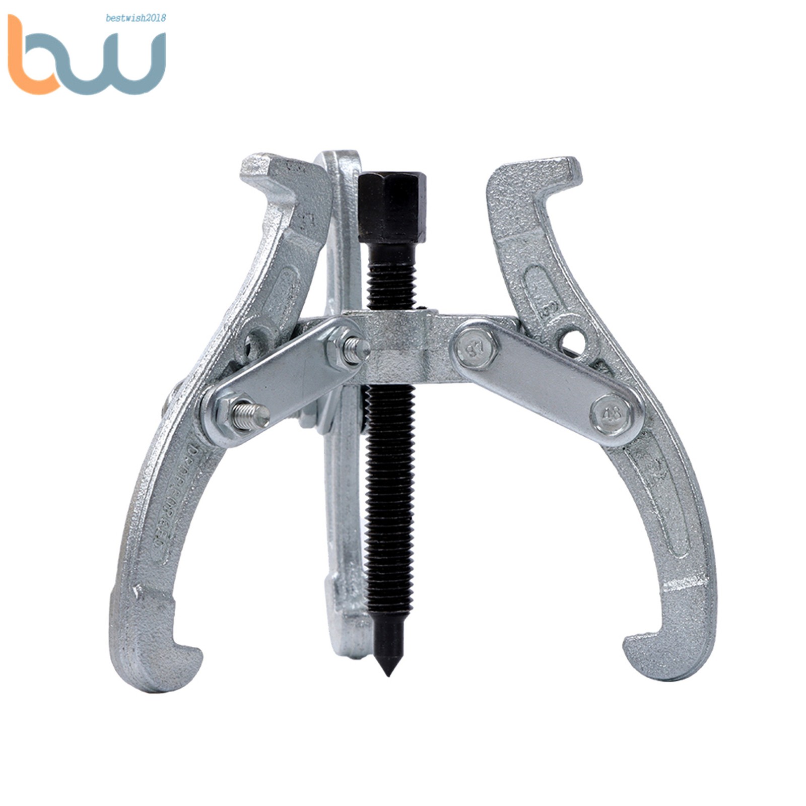 4PCS Gear Puller 3-Jaw Set Gear Pulley Bearing Puller 3″ 4″ 6″ 8″ For Car Repair