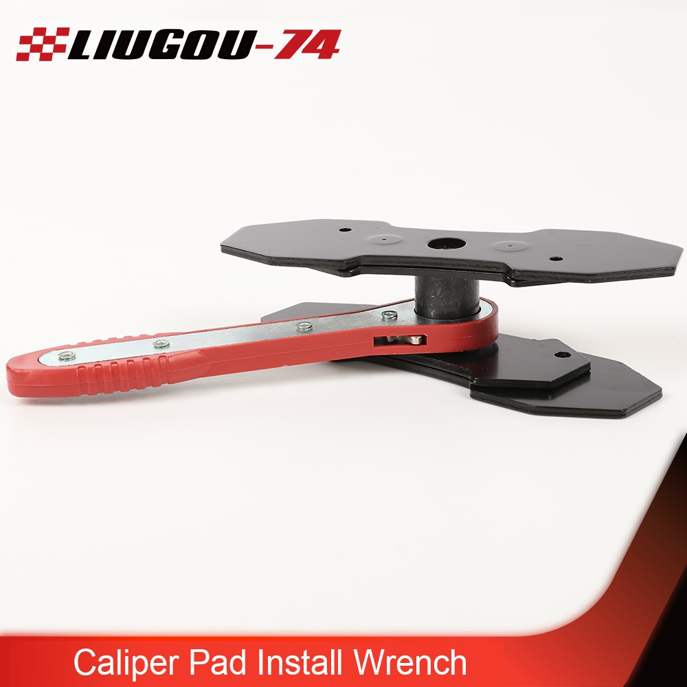 Ratcheting Brake Piston Spreader Wrench Caliper Pad Install Tool Press Ratchet