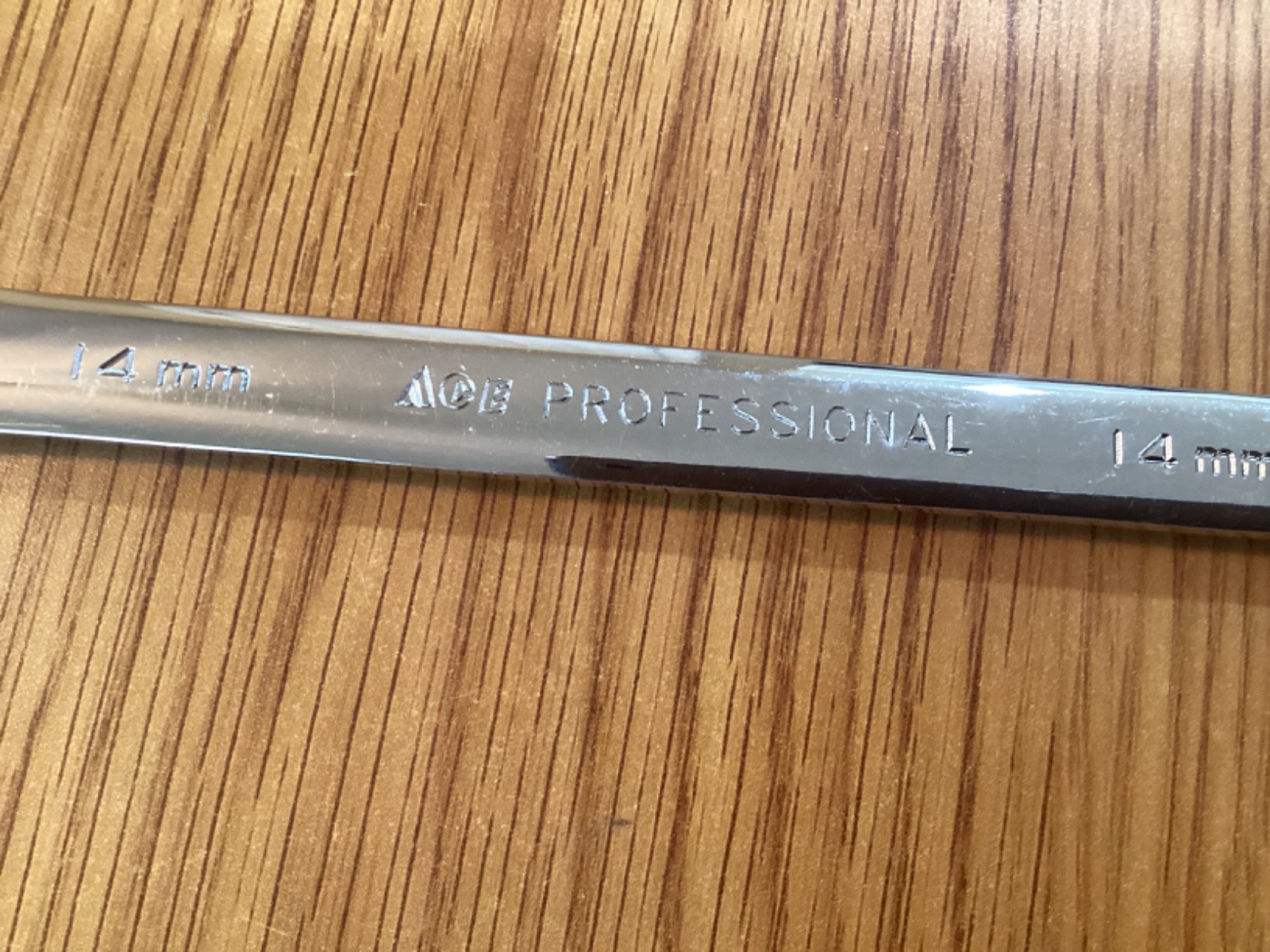 ACE Professional Gear Wrench Series 14MM 12 Point Ratcheting Combination Wrench