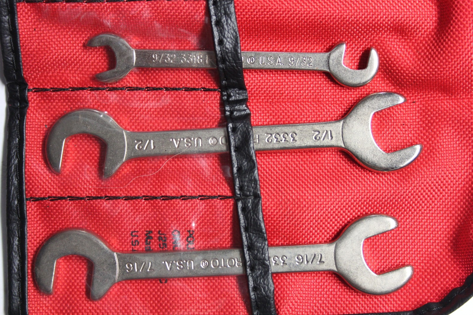 PROTO TOOLS 9-PIECES IGNITION WRENCH SET USA
