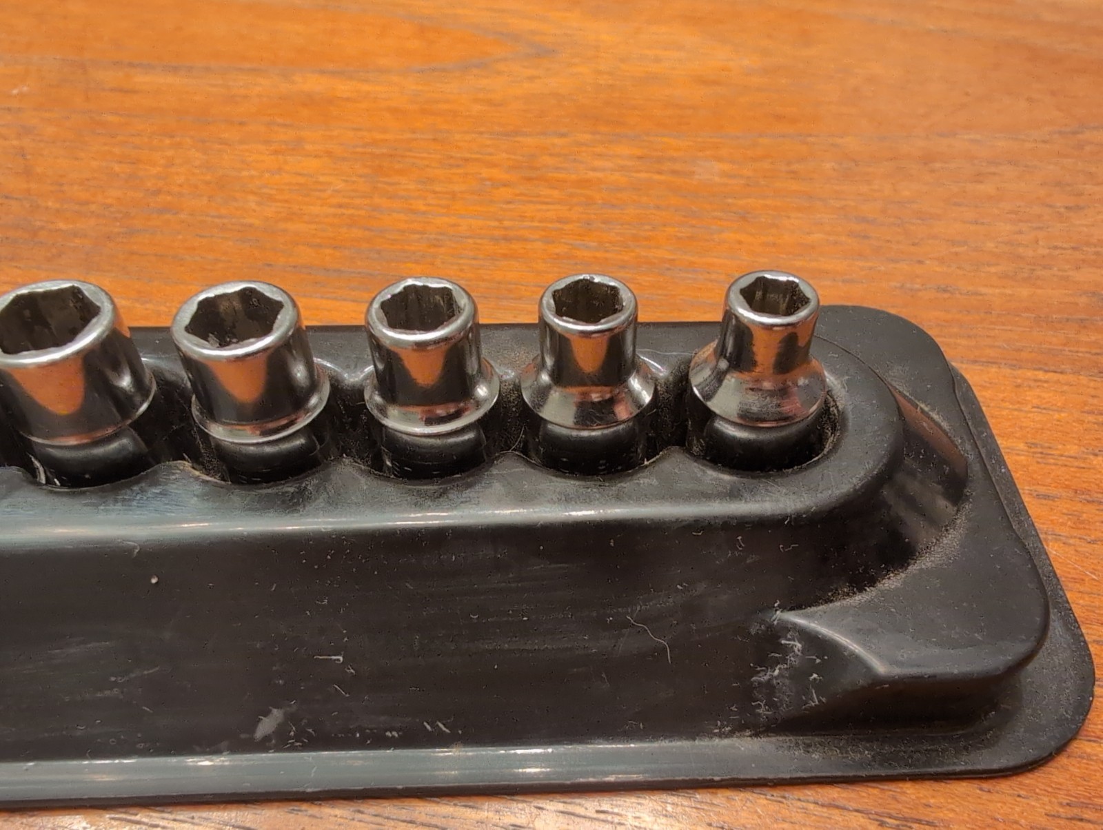 Snap-on 112ytmmy 1/4″ drive fdx 6 point metric shallow socket set 5-15mm