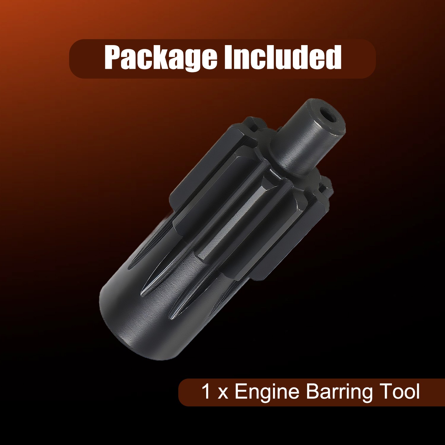 Carbon Steel Engine Barring Flywheel Cranking Turning Tool for Peterbilt