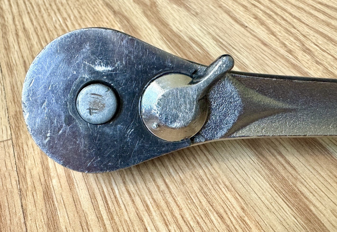 Vtg Craftsman 1/2” Drive Ratchet -VF-44985 =Forged In USA Quick Release 10.25”