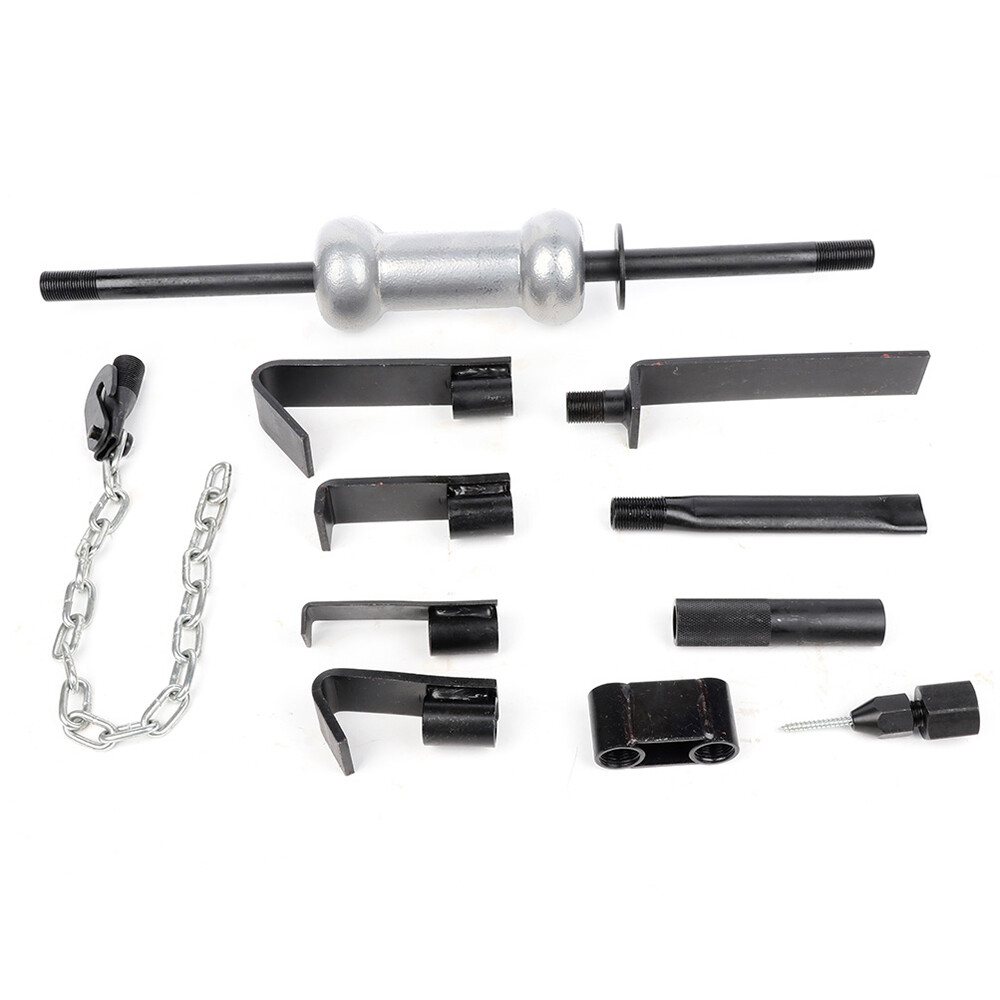 13PC Dent Puller w/10lbs Slide Hammer Auto Body Truck Repair Tool Kit Heavy Duty
