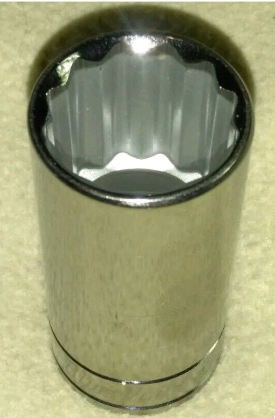 BLUE POINT Tools BLPLM3817, 3/8″ DRIVE, 17MM. SOCKET, DEEP/HIGH, 12 POINT.
