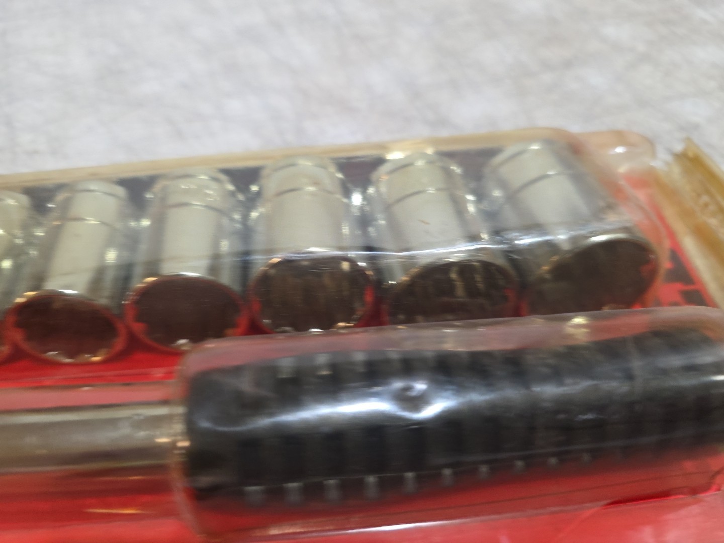 Vintage Allied 1/2″ Drive Socket Set 12 Pieces Chrome wratchet extension NEW