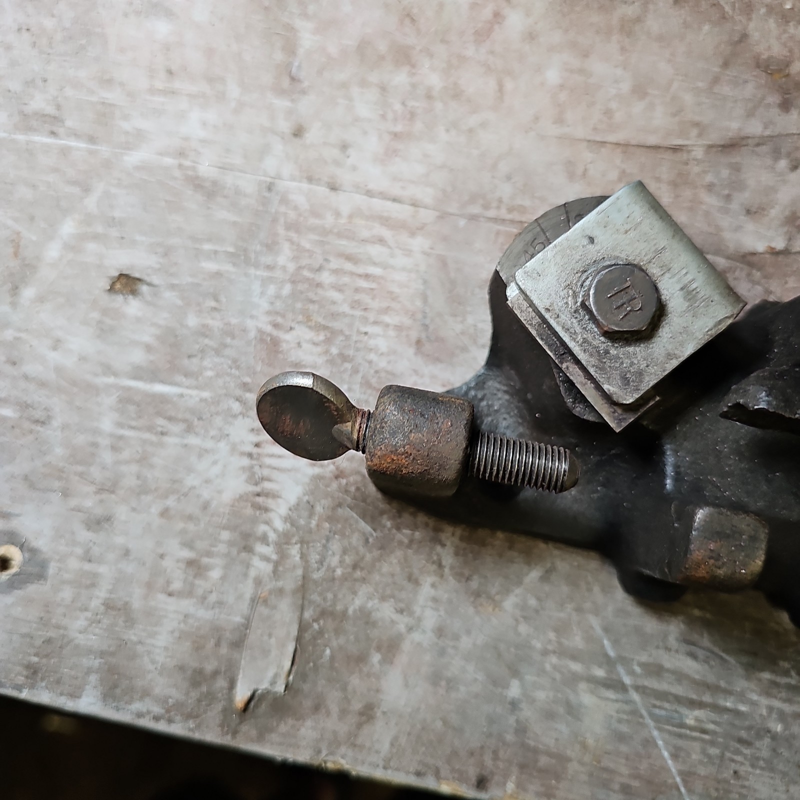 Vintage 3V-1A Valve Reamer Cutter Tool Machinist Vise