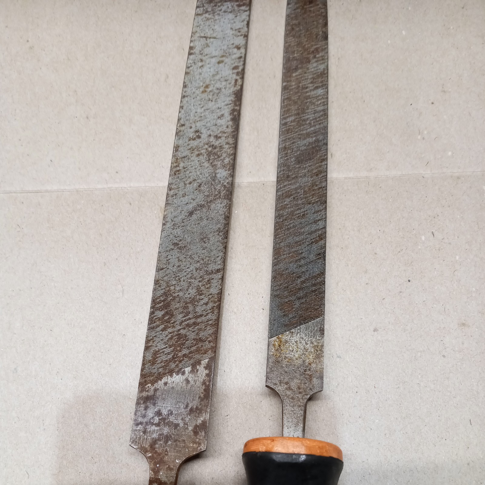 Snap-On Tools sharpening Set of 2 software Grip Handle long sharpen files