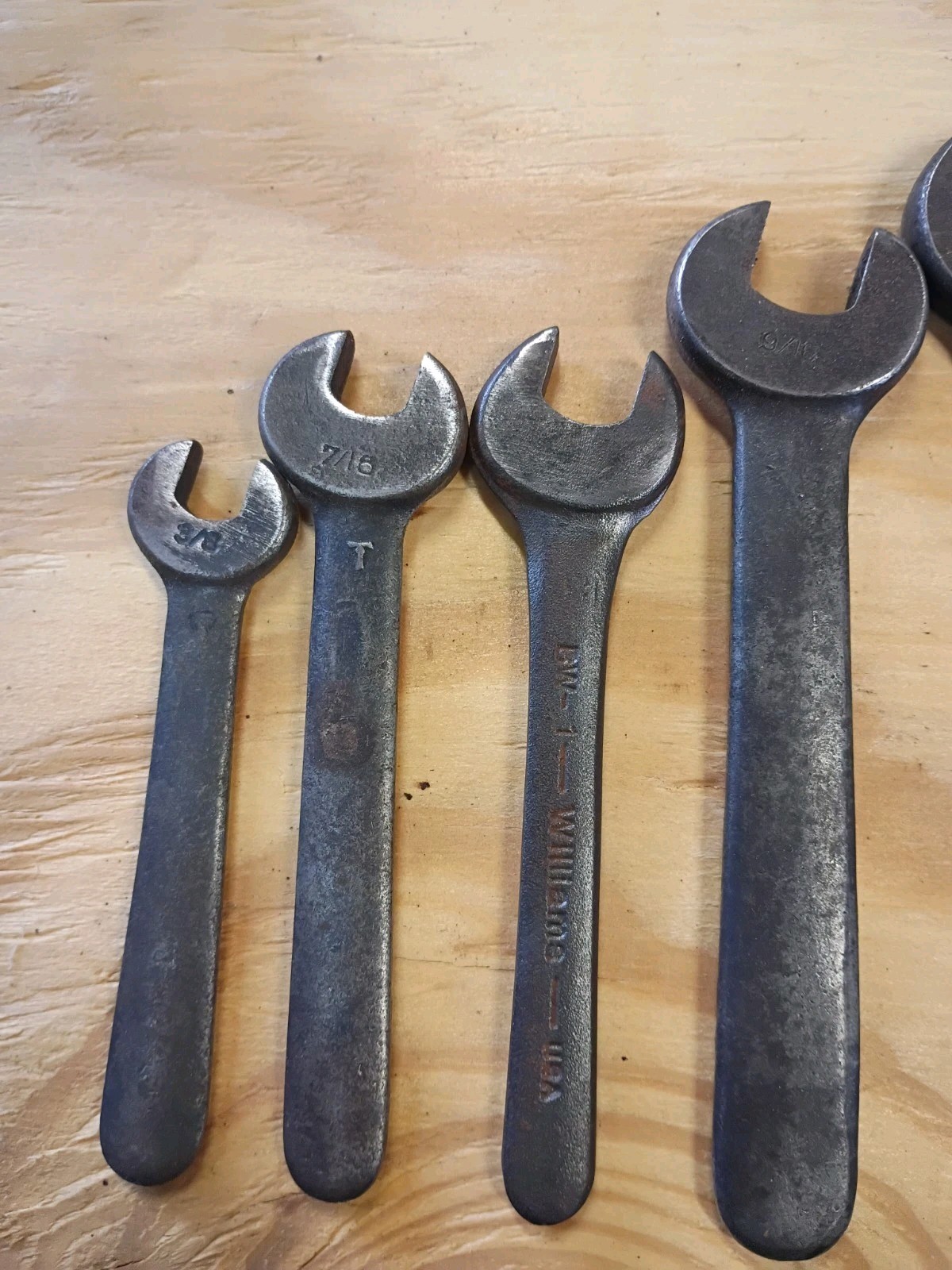 WILLIAMS ENGINEERS SERVICE W IN DIAMOND WRENCHES USA AIR HYDRAULIC 3/4 7/8 5/8