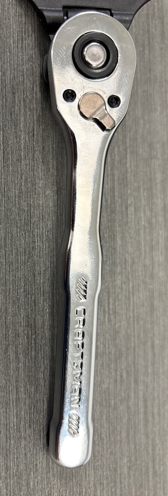 CRAFTSMAN Ratchet Wrench, 1/4″ Dr, 72-Tooth, LOW PROFILE (CMMT86721) Chrome