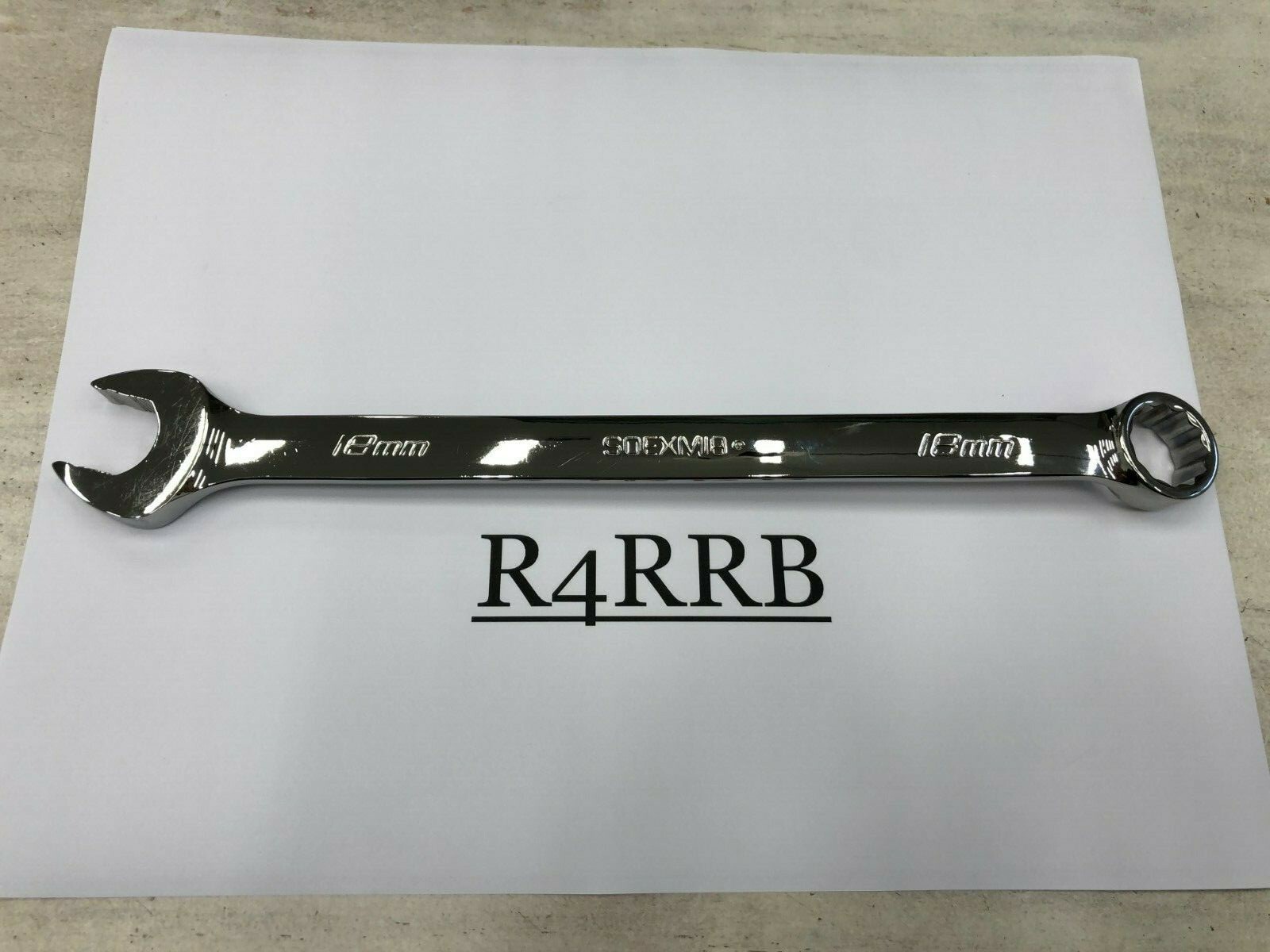 Snap-On Tools USA NEW 18mm Metric Flank Drive PLUS Combination Wrench SOEXM18