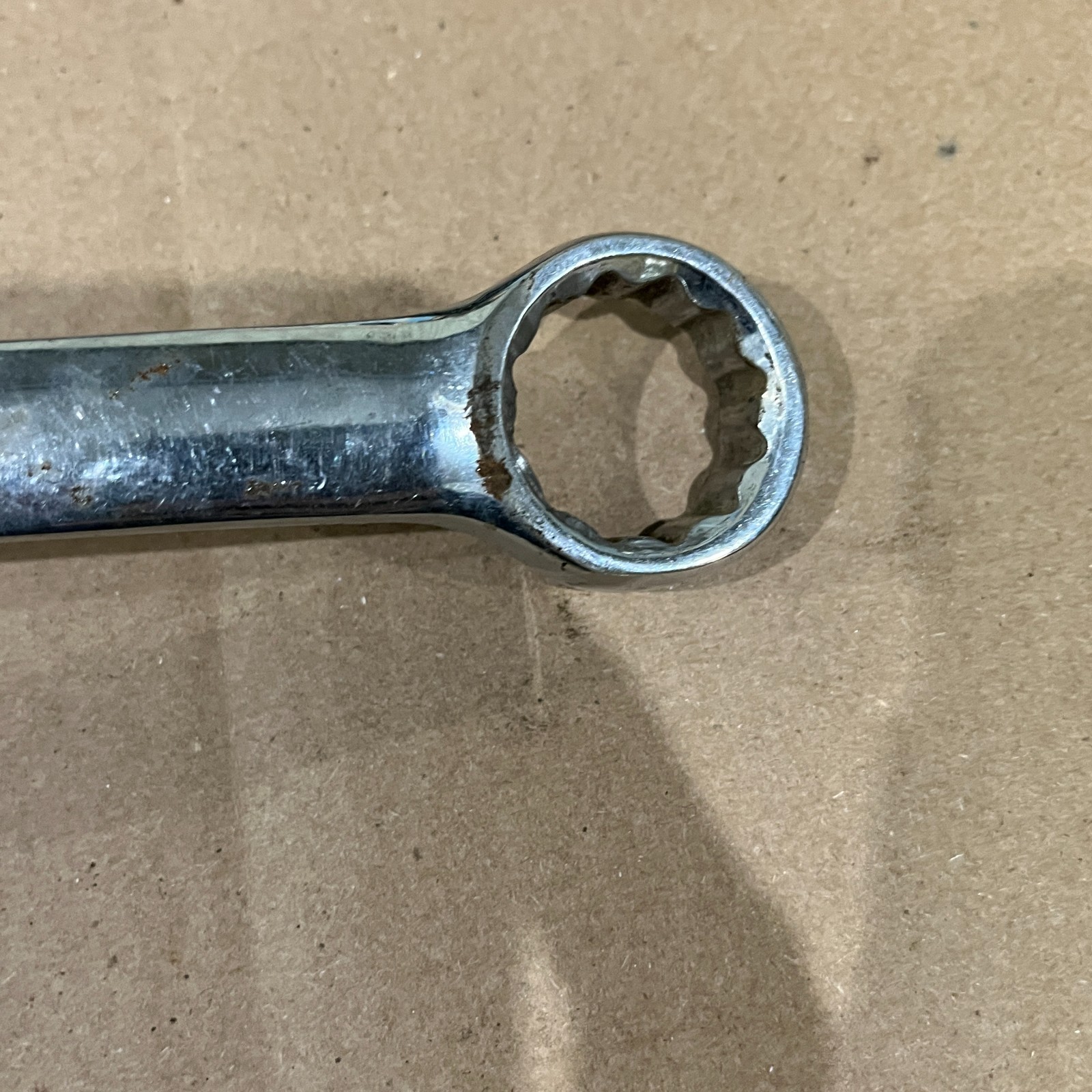Pittsburgh New 7/8” Long Handle Chrome Combo Wrench 12pt