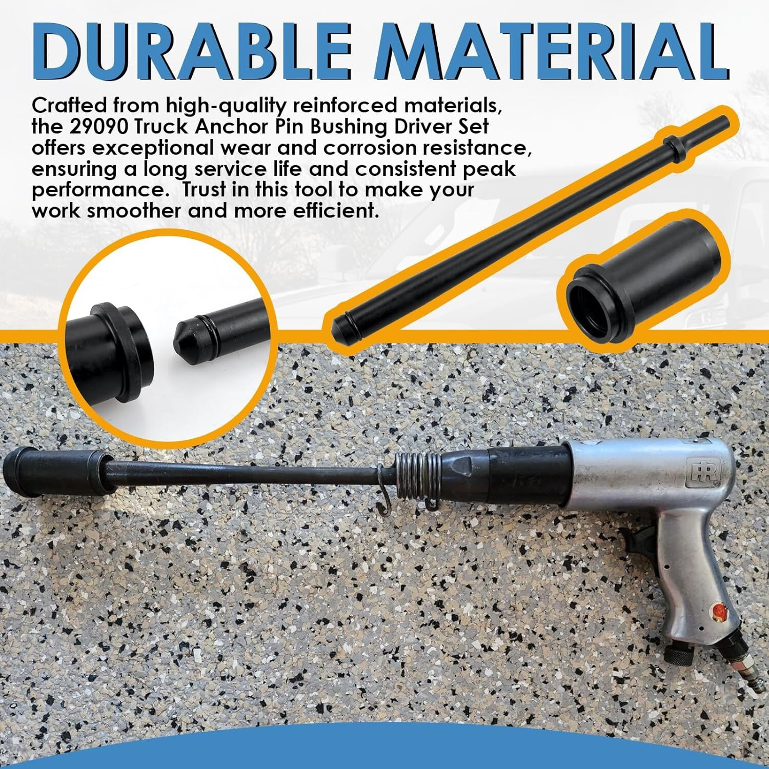 29090 Anchor Pin Bushing Kit for Truck Trailer Removing & Installing Tool 1-3/8″