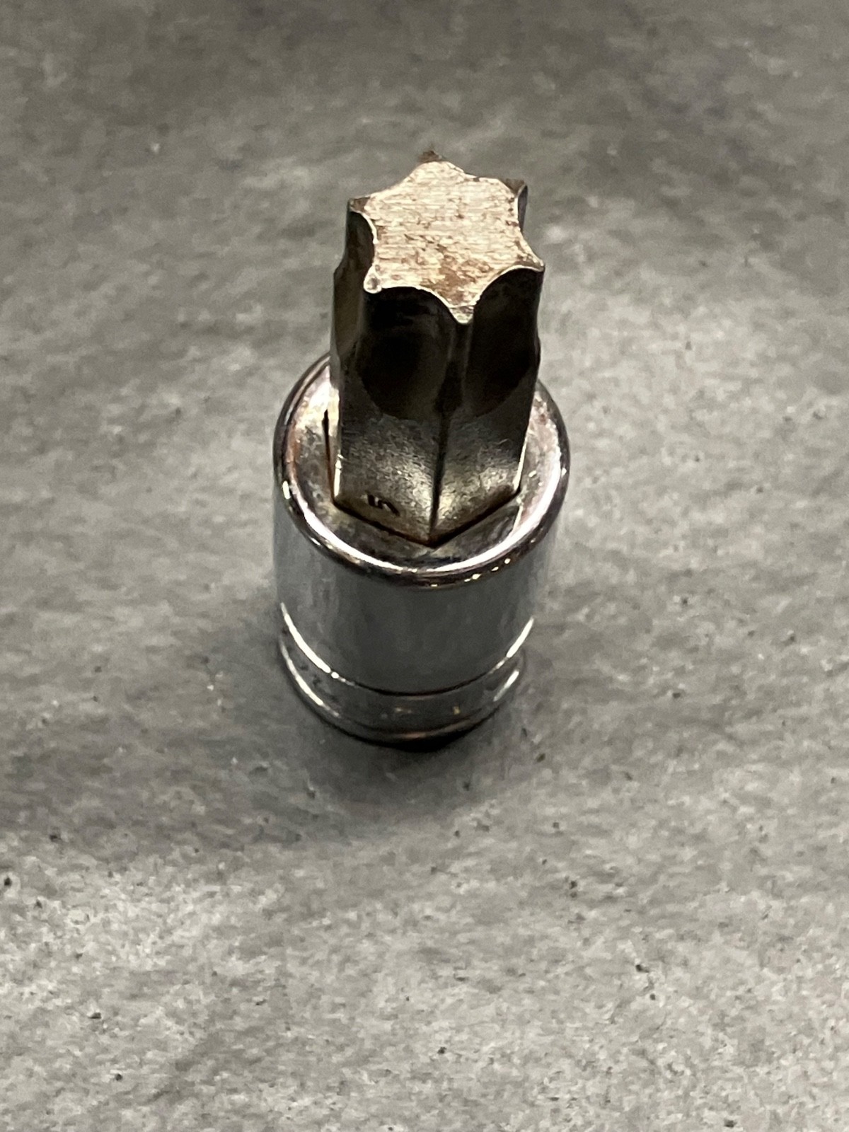 SNAP-ON Standard T55 Torx Bit Chrome Socket Driver 3/8” Dr. – USA – (g)