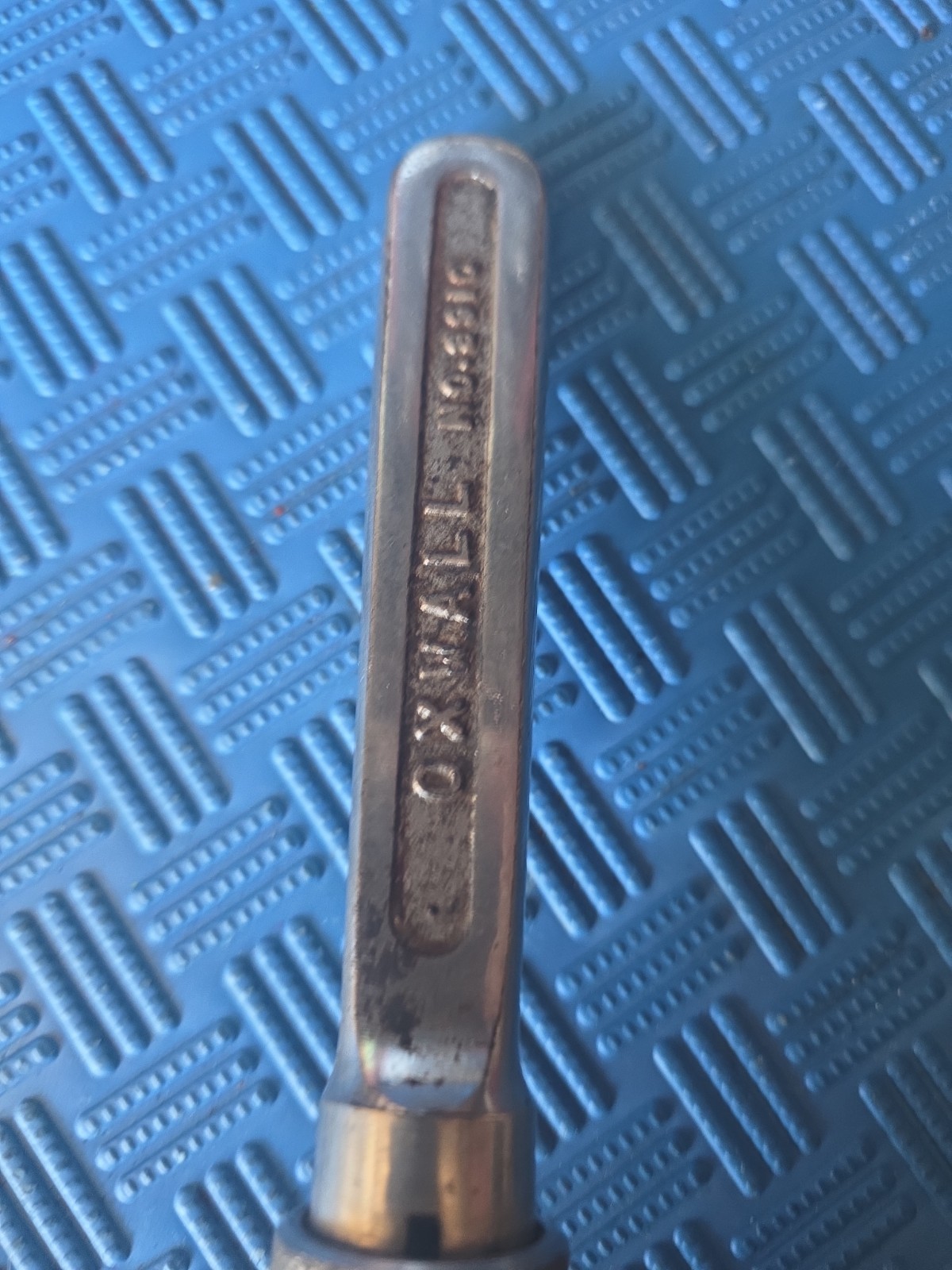 Vintage Oxwall 1/2″ Ratchet Bent Head Adjustable Handle Angle Ratchet Flank Dri
