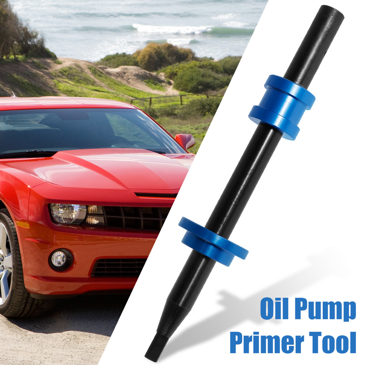 Oil Pump Primer Tool For GM Chevy V6 V8 350 327 305 307 283 SBC 454 BBC Engine