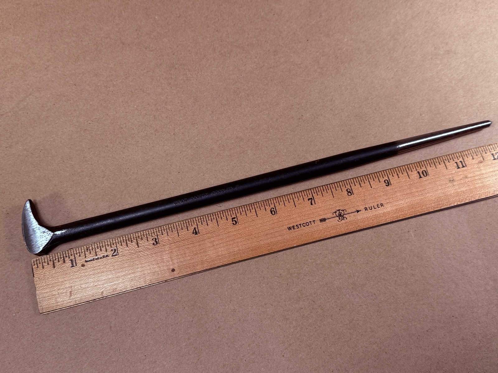 NICE – Mayhew Tools 12” Lady Foot Pry Bar 424 – Made in USA – Free Shipping
