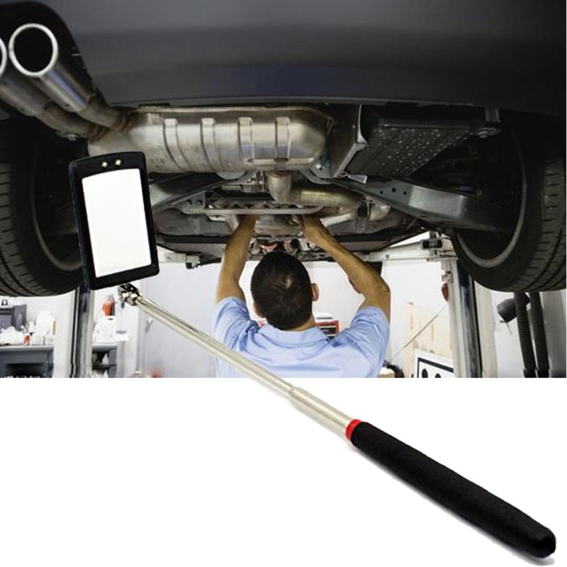 Retractable Telescopic Mirror Car Angle Telescopic Extendible Inspection Mirror