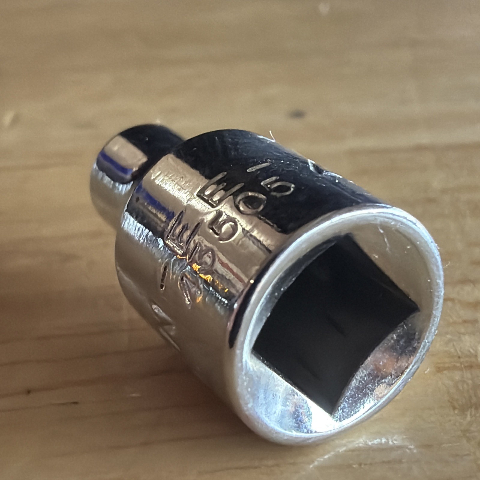 Craftsman 4mm Shallow Socket 1/4″ Drive 6 Point EE Series 43505 USA